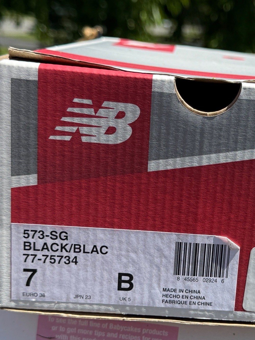 New Balance Black SUPERGRIP Sneakers - Picture 5 of 5
